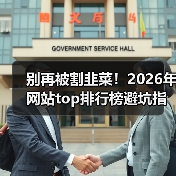 别再被割韭菜!2026年网站top排行榜避坑指南:3个指标看透真伪(图1) 别再被割韭菜!2026年网站top排行榜避坑指南:3个指标看透真伪(图1)