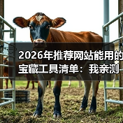 2026年推荐网站能用的宝藏工具清单:我亲测了30款,这5个闭眼入!(图3) 2026年推荐网站能用的宝藏工具清单:我亲测了30款,这5个闭眼入!(图3)