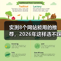 实测8个网站能用的推荐，2026年这样选不踩坑（图1）