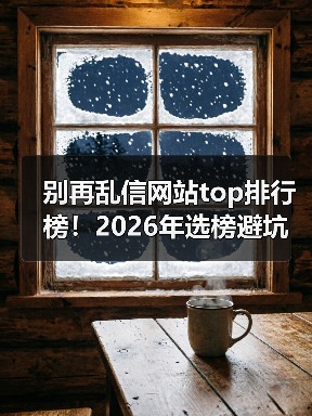 别再乱信网站top排行榜！2026年选榜避坑指南（图4）