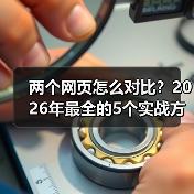 两个网页怎么对比？2026年最全的5个实战方法（图1）