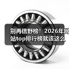 别再信野榜！2026年网站top排行榜就该这么选（图1）