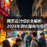 网页设计报价全解析:2026年避坑指南与报价单拆解(图3) 网页设计报价全解析:2026年避坑指南与报价单拆解(图3)
