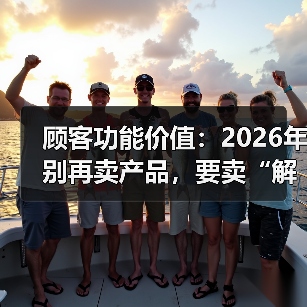 顾客功能价值:2026年别再卖产品,要卖“解决问题的承诺”(图2) 顾客功能价值:2026年别再卖产品,要卖“解决问题的承诺”(图2)