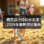 网页设计报价水太深?2026年最新避坑指南+真实报价单(图2) 网页设计报价水太深?2026年最新避坑指南+真实报价单(图2)
