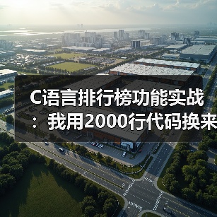 C语言排行榜功能实战：我用2000行代码换来的5个血泪教训（图1）