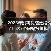 2026年别再凭感觉报价了!这5个网站报价模板帮你多赚37%(图1) 2026年别再凭感觉报价了!这5个网站报价模板帮你多赚37%(图1)