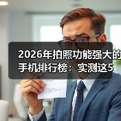 2026年拍照功能强大的手机排行榜：实测这5款让单反吃灰（图1）
