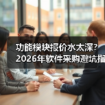功能模块报价水太深?2026年软件采购避坑指南(图2) 功能模块报价水太深?2026年软件采购避坑指南(图2)