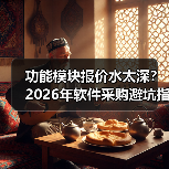 功能模块报价水太深?2026年软件采购避坑指南(图3) 功能模块报价水太深?2026年软件采购避坑指南(图3)
