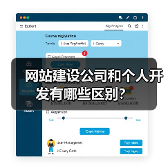 网站建设公司和个人开发有哪些区别？（图3）