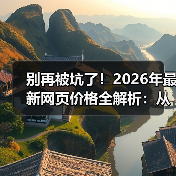 别再被坑了！2026年最新网页价格全解析：从500到50万，你的网站到底值多少？（图4）