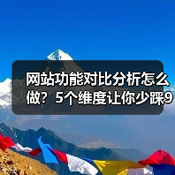 网站功能对比分析怎么做？5个维度让你少踩90%的坑（图1）
