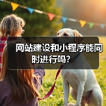 网站建设和小程序能同时进行吗?(图2) 网站建设和小程序能同时进行吗?(图2)