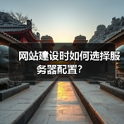 网站建设时如何选择服务器配置?(图3) 网站建设时如何选择服务器配置?(图3)