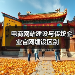 电商网站建设与传统企业官网建设区别(图1) 电商网站建设与传统企业官网建设区别(图1)