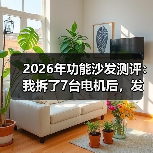 2026年功能沙发测评：我拆了7台电机后，发现了这5个真相（图1）