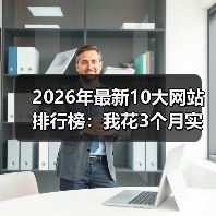2026年最新10大网站排行榜：我花3个月实测，这份名单颠覆认知（图2）