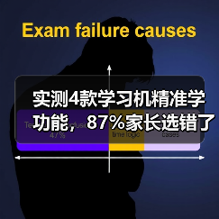 实测4款学习机精准学功能,87%家长选错了第3个(图2) 实测4款学习机精准学功能,87%家长选错了第3个(图2)