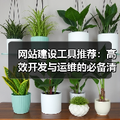 网站建设工具推荐:高效开发与运维的必备清单(图1) 网站建设工具推荐:高效开发与运维的必备清单(图1)