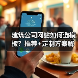 建筑公司网站如何选模板?推荐+定制方案解析(图4) 建筑公司网站如何选模板?推荐+定制方案解析(图4)