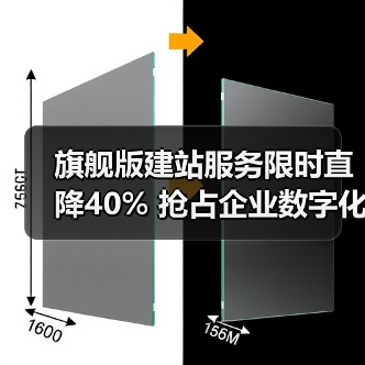 旗舰版建站服务限时直降40% 抢占企业数字化转型先机（图4）