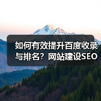 如何有效提升百度收录与排名?网站建设SEO优化全攻略(图3) 如何有效提升百度收录与排名?网站建设SEO优化全攻略(图3)