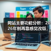 网站主要功能分析:2026年别再靠感觉改版,这3步让流量提升217%(图1) 网站主要功能分析:2026年别再靠感觉改版,这3步让流量提升217%(图1)