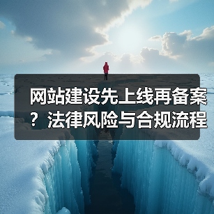 网站建设先上线再备案?法律风险与合规流程全解析(图1) 网站建设先上线再备案?法律风险与合规流程全解析(图1)