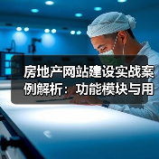 房地产网站建设实战案例解析:功能模块与用户体验全揭秘(图2) 房地产网站建设实战案例解析:功能模块与用户体验全揭秘(图2)