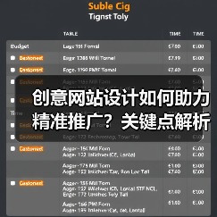 创意网站设计如何助力精准推广?关键点解析(图3) 创意网站设计如何助力精准推广?关键点解析(图3)