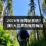 2026年选网站系统?实测5大品牌后我后悔没早看这篇(图2) 2026年选网站系统?实测5大品牌后我后悔没早看这篇(图2)