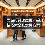 网站打开速度慢?提升技巧大全及实用方案(图4) 网站打开速度慢?提升技巧大全及实用方案(图4)
